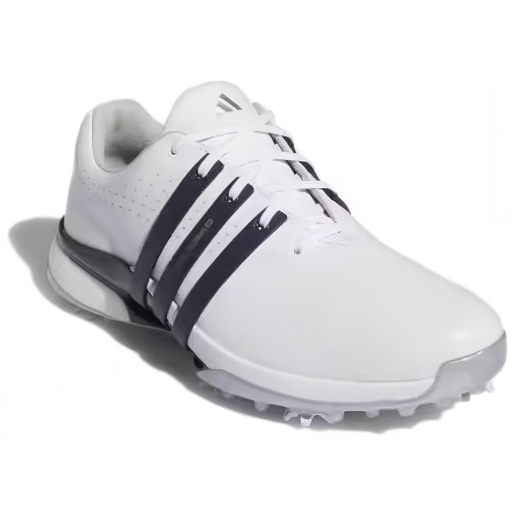 adidas Tour 360 24 Golf Wit Collegiate Navy Heren Sneakers Wolk-Wit Zilver-Metallic IF0245