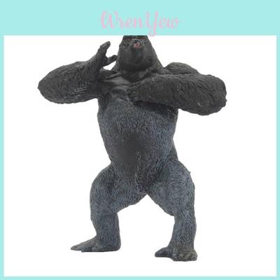 Realistic Solid Pvc Animal Model Toy Decoration Lion Elephant Rhino Tiger