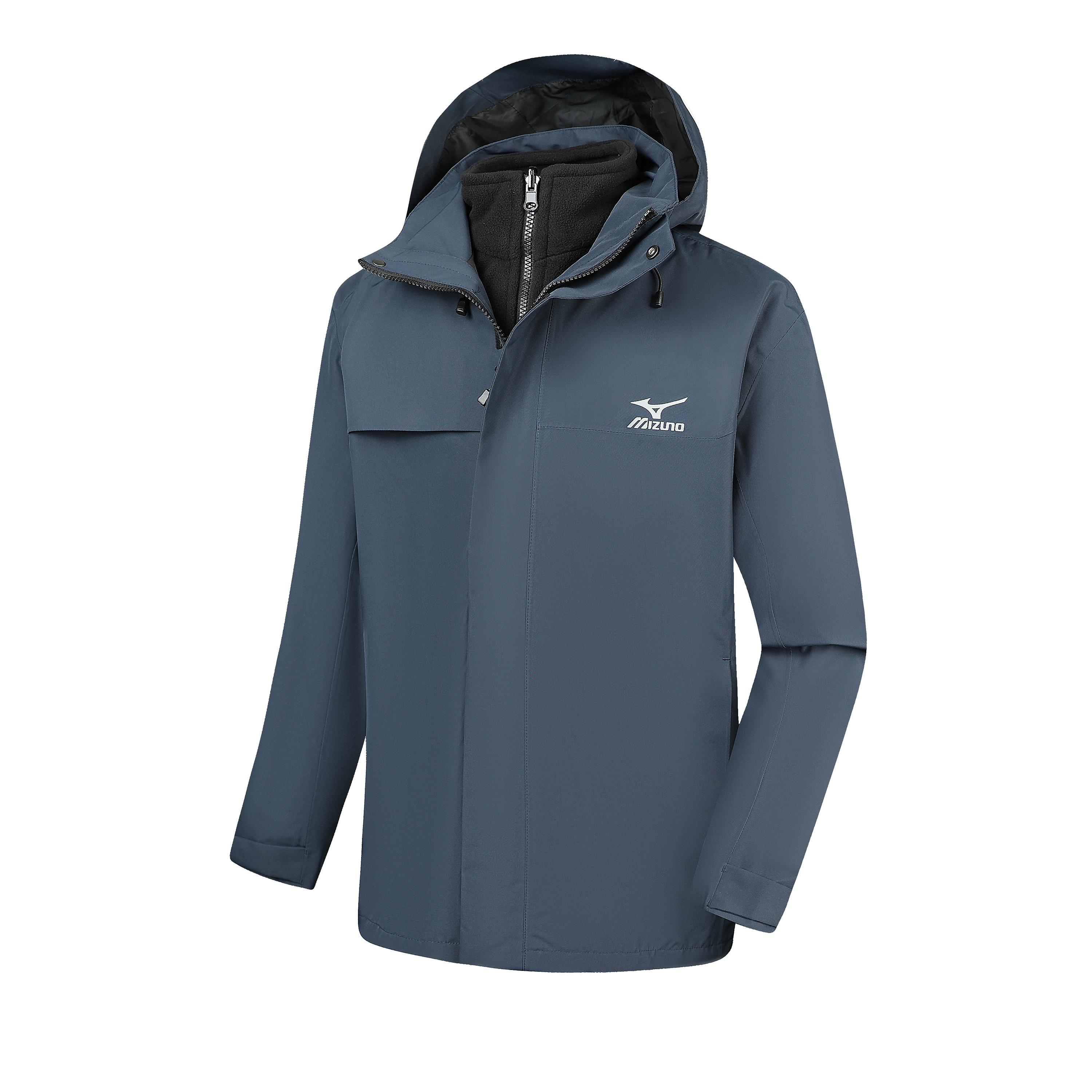 Mizuno Thermal, Abrasion Resistant, Breathable, Waterproof, Windproof Windbreaker Jacket Unisex A2CE3121 2XL