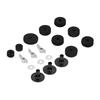 18PCS Cymbal Replacement with Base Wing Nut Washer for Drum Set Hardware Accessory