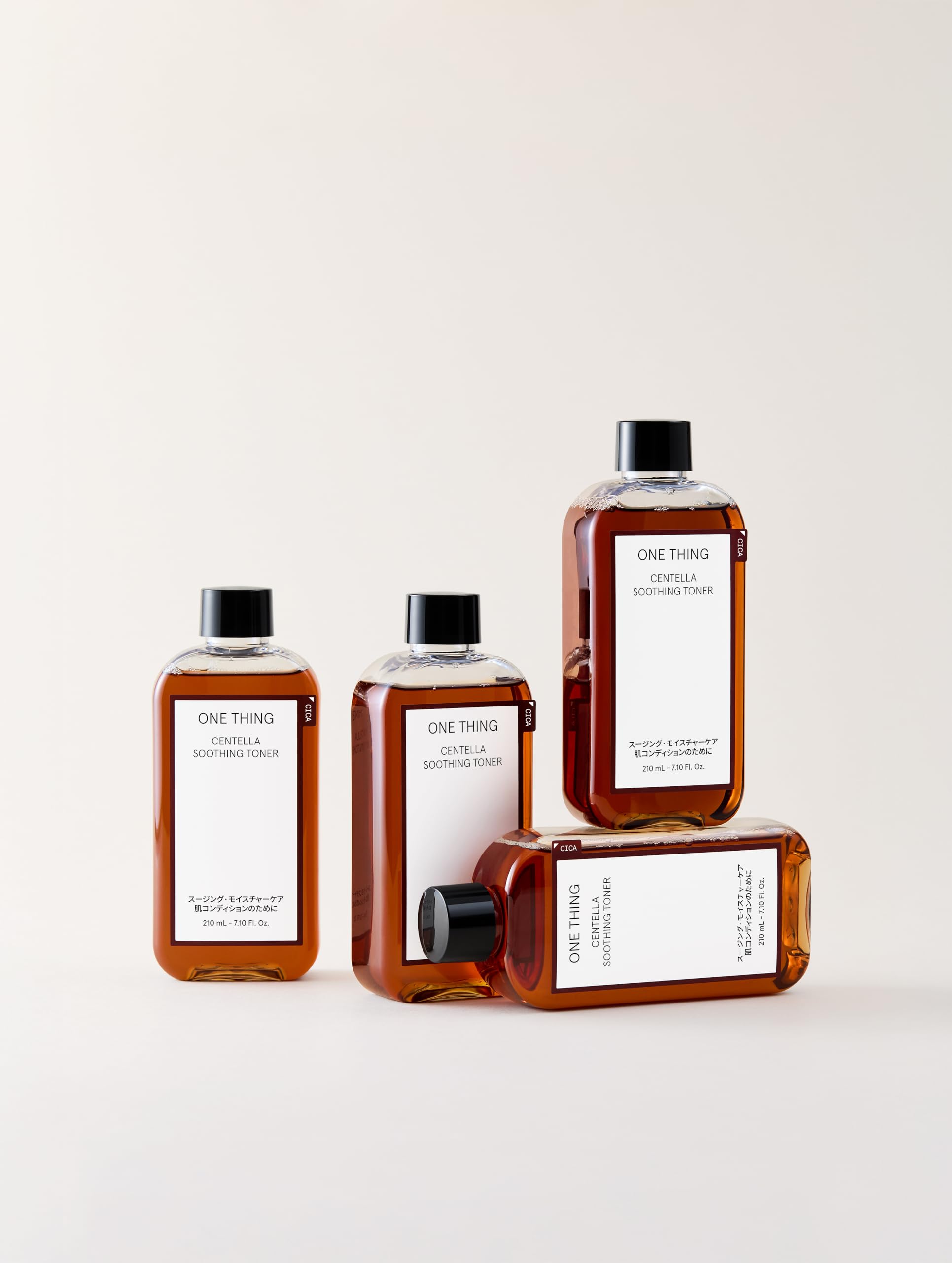 ONE THING Centella Soothing Toner 210ml, Soothing & Exfoliating Toner for Skin Care