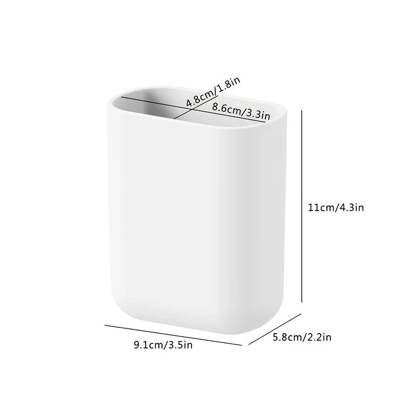 

1/2 шт. настенный ящик для хранения зубной пасты и зубных щеток с дренажным отверстием без дырокола ящик для хранения расчесок для ванной комнаты