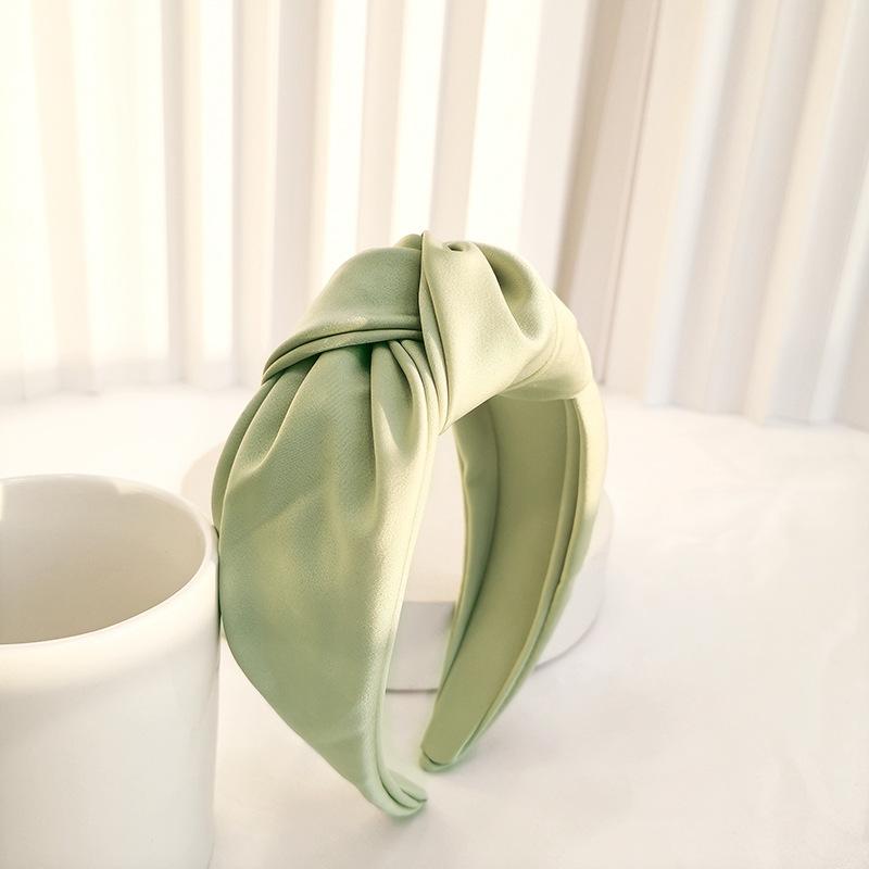 Satin Big Knot Hairbands Headbands Ornament Accessories For Women Hair Accessories