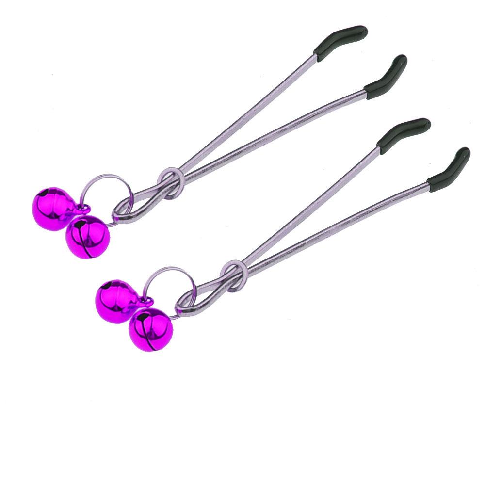 Adult V Clip Double Bell Pendant - Flirting SM Hoof Clip