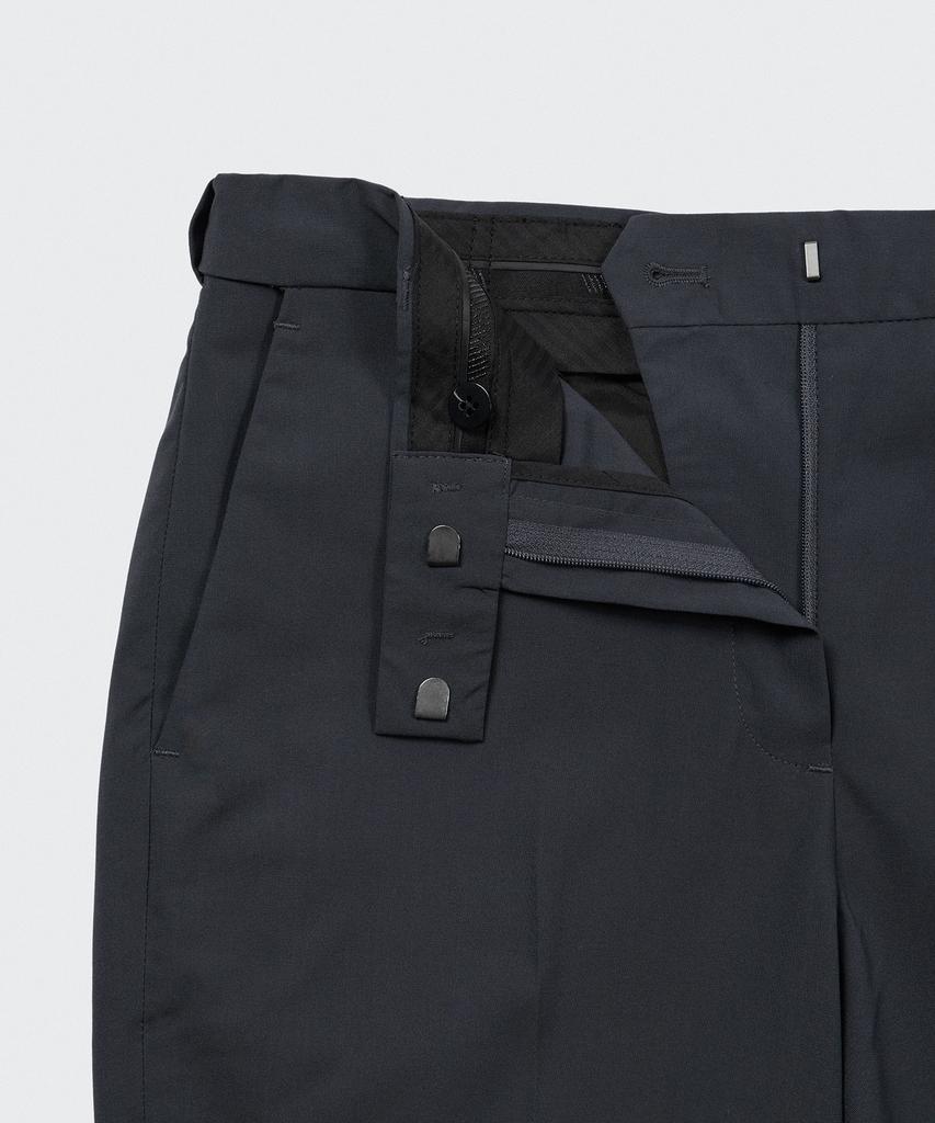 MUSINSA STANDARD WOMAN [Cooltandard] Women'S Straight Hidden Banding Slacks [Iron Gray]
