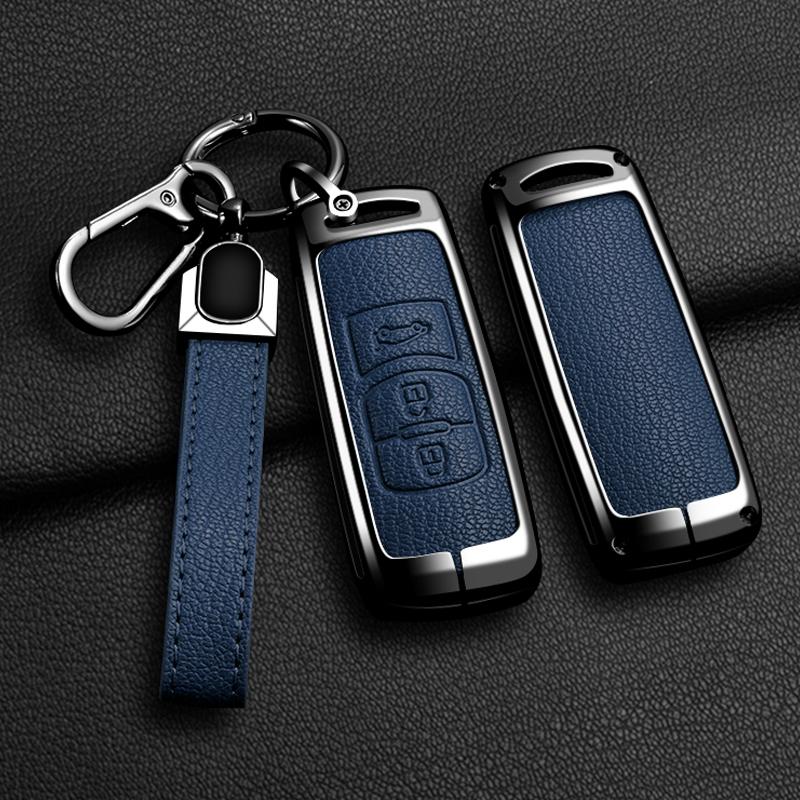 Alloy Auto Smart Key Fob Cover Case Housing Remote Fit For Mazda 2 3 6 Atenza Axela Demio Cx-5 Cx5 Cx-3 Cx3 Cx7 Cx-7 Cx-9 Cx9 Mx5 Accessory