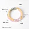Lan Tian Jade Warm New Chinese Style Blue Water Quartzite Double-Layer Bracelet for Women with a Cool and Elegant Feel, Suitable for Layered Wear