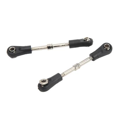 RC Steering Link Set Replacement Steering Tie Rod for ZD 10421 1/10 Racing Vehicle 2pcs