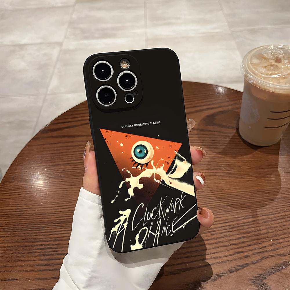 Clockwork Orange Phone Case For Iphone 17 Pro Max 16 Pro Max 15 Pro 14 Plus 13 11 12 Xr X Xs Back Cover