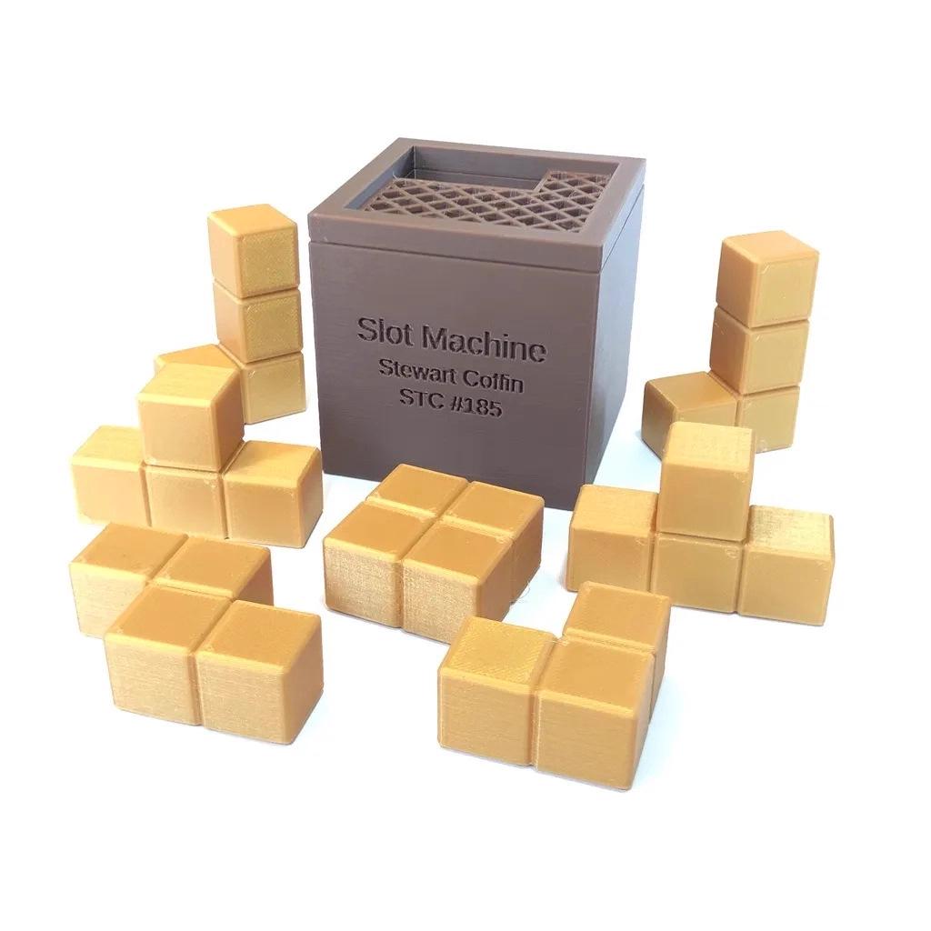 Challenging Brain-Teaser Slot Machine Puzzle Cube Guangdong Dongguan