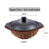 Commercial Cast Iron Pot for Crispy Rice and Clay Pot Dishes, Compatible with Induction Cookers