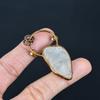 Clear Quartz Pendant Gemstone Jewelry, Copper Electroformed Pendant, Handmade Jewelry Birthstone Pendant, Gift For Him