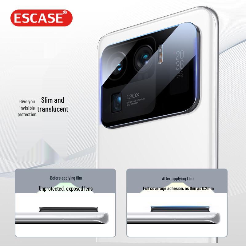 ESCASE Xiaomi 11 Ultra Tempered Glass Camera Lens Protector