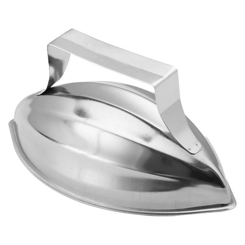 

AEE2-1 Piece Boat-Shaped Egg-Wrapped Rice Mold Rice Molds Silver Stainless Steel Melon Seed Model