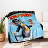 Tom and Jerry Spotlight Collection DVD Box SetBlanket Flannel Throw Blanket for Sofa, Bed, Travel, Camping, Office