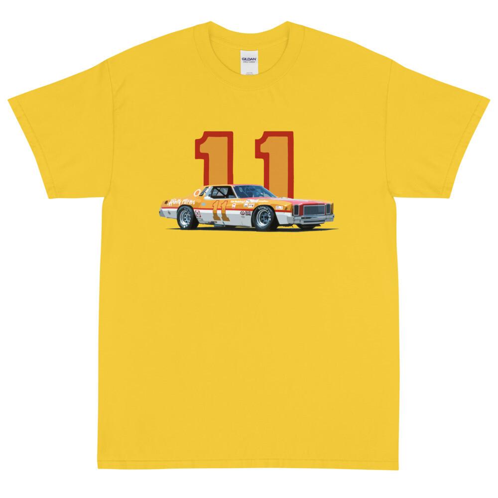 Cale Yarborough 1977 Race Car Stock Car Racing Short Sleeve T-Shirt