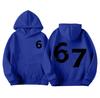 Men's Printed Hooded Long Sleeved Sweatshirt For Casual Sports Comfort