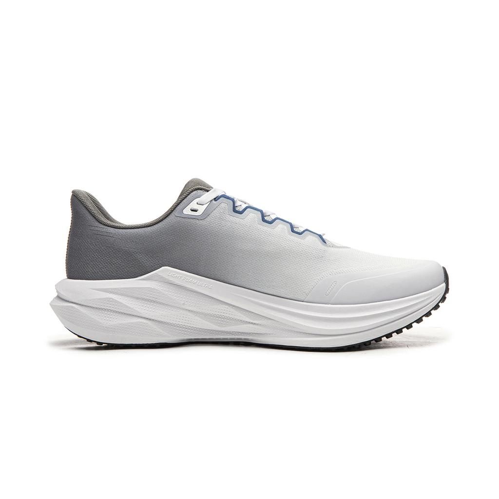 Li Ning Cushioning Low top Running Shoes Men's White Gray ARBW009-8