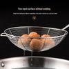 Stainless Steel Thickened Skimmer for Hot Pot, Noodles, Dumplings, Frying, and Kitchen Straining.