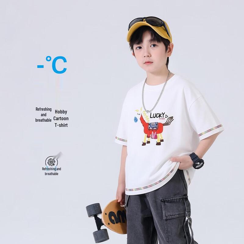 YOYO Fairy Tale Boys  Cotton Short Sleeve T-Shirt 160
