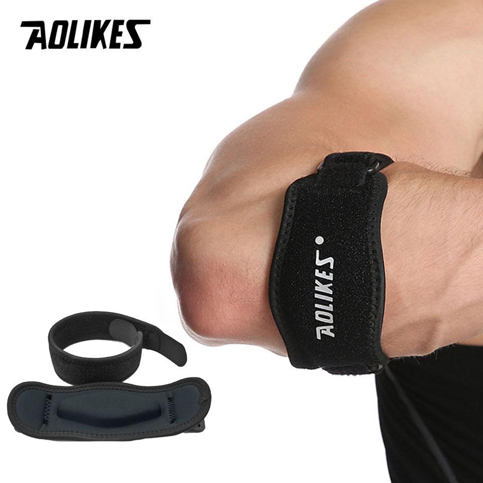 Aolikes Tennis Elbow Brace Pain Relief Support For Tennis Golfers Elbow Tendonitis Strap For Men