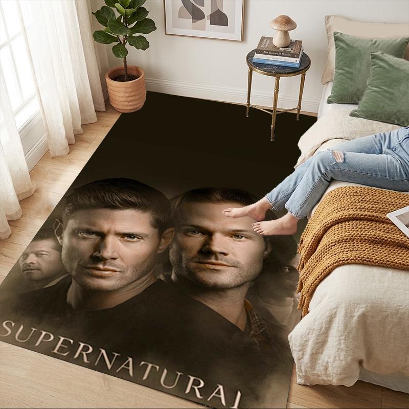 Supernatural Living Room Nonslip Area Rug Soft Carpet For Bedroom Game Playroom Sofa Office Home Decor Doormat Christmas Gift C9302244