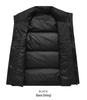 Herren Outdoor Ärmellose Stehkragen Daunenweste - Winter Warm, Lässige Sportjacke