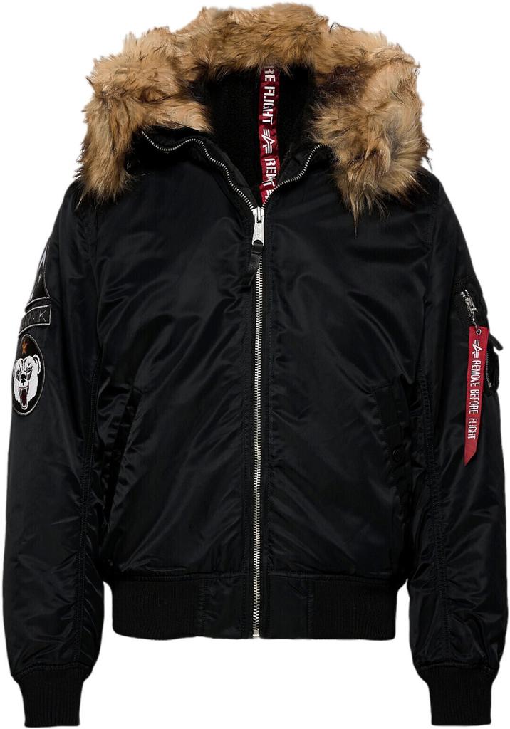 Alpha Industries Ma-1 Hooded Arctic Winter Jacket (128110) Black
