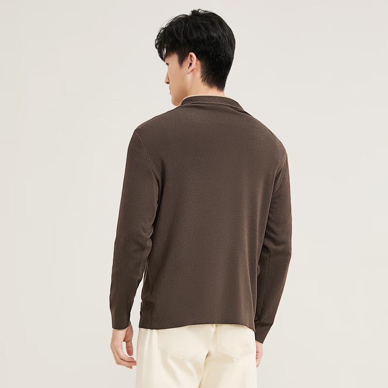 Septwolves Men's 7A Antibacterial Wool Blend Pullover Knit Sweater