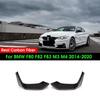 Echte Kohlefaser Frontstoßstangenlippe Spoiler Splitter für BMW F80 F82 F83 M3 M4 2014-2020 Auto Styling Splitter Klappe Cupwings