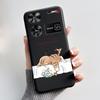 Case For ZTE Nubia Z60 Z70 Z70S Z50 Ultra Cute Love Heart Rabbit Matte Black Soft Silicone Cover For Nubia Z60Ultra Fundas Shell