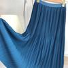 Super Slimming Pleated Midi Skirt - New Heavyweight Design for Summer