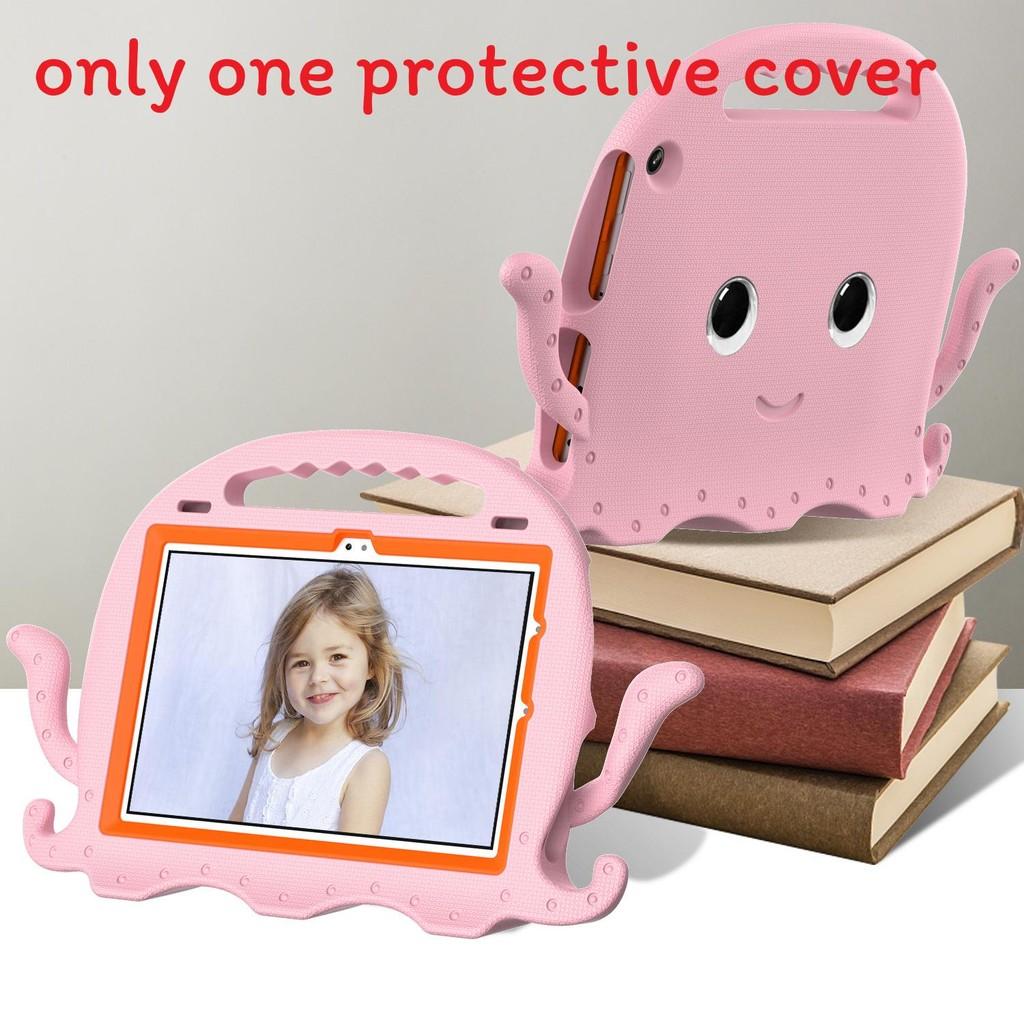 Fire For Kindle Hd10 2021 Cartoon Octopus Tablet Anti Drop Case Daily Life Use