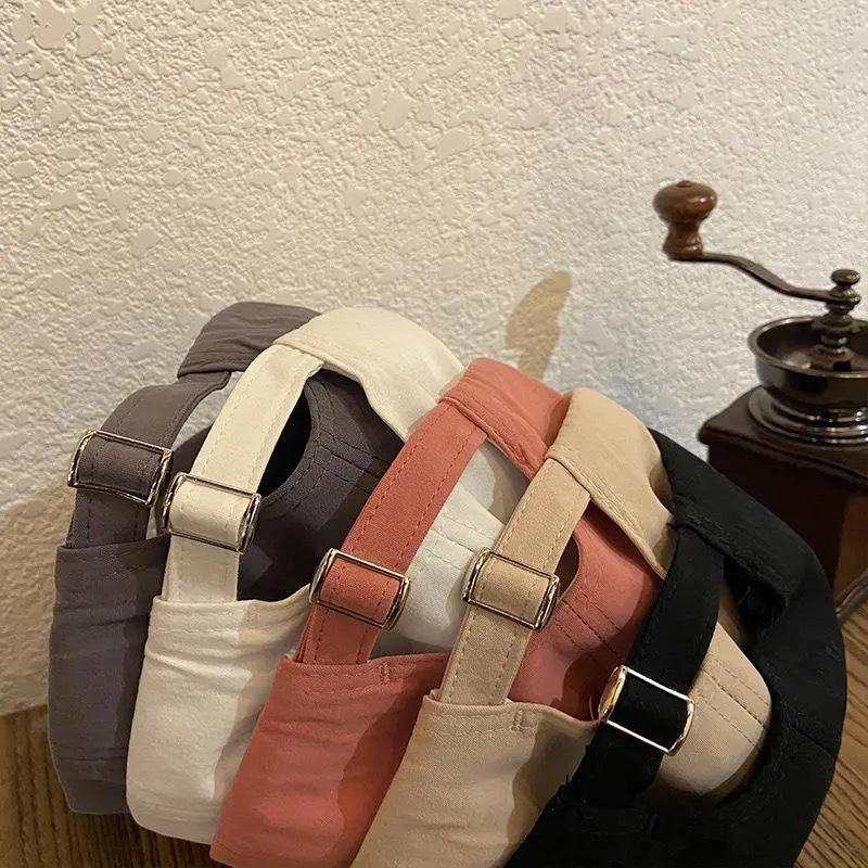 Dámská sezónní kachní čepice - Trendy korejský a japonský styl baseballová čepice se sluneční clonou