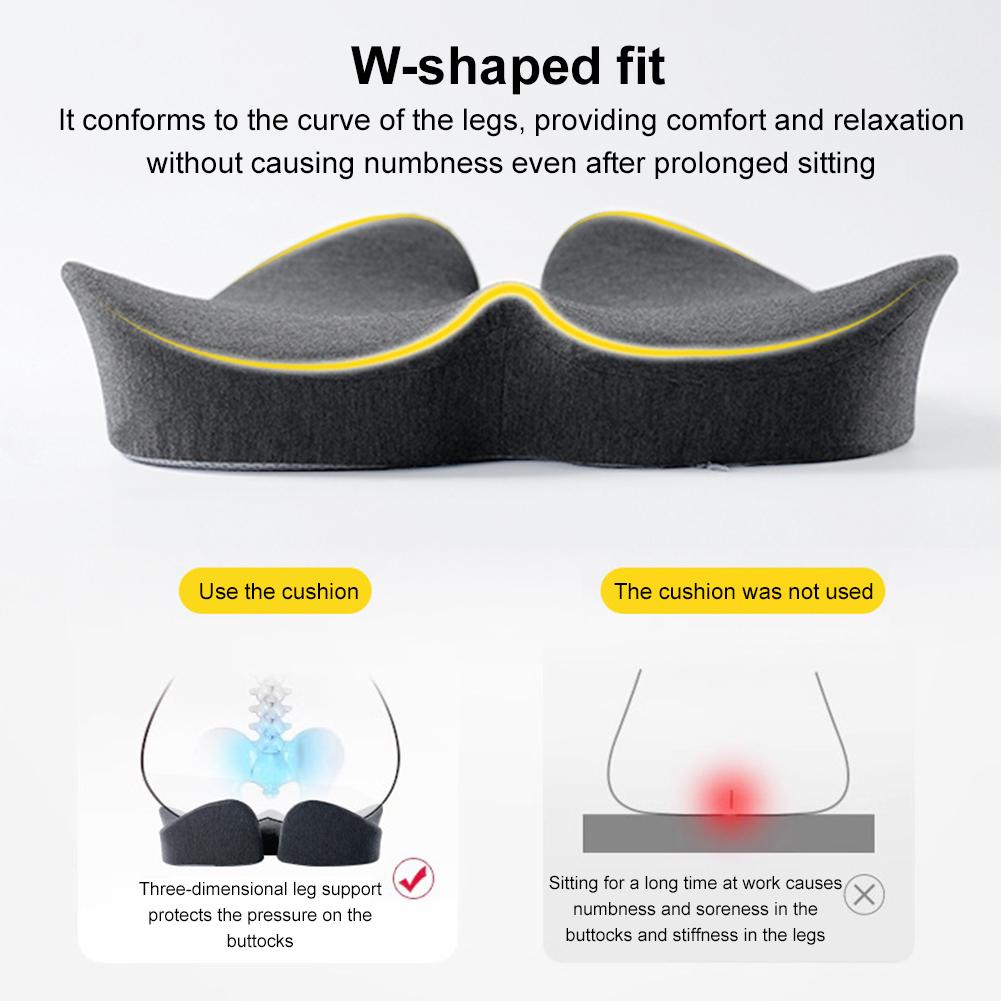 Office Chair Cushion Car Seat Cushion Pressure Relief Seat Cushion for Long Sitting Office Workers Car Drivers