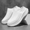 TUINANLE Half Slippers Outdoor High Quality Anti-slip Men Leisure Shoes Mesh Breathable Soft Comfortable Flat-bottomed Slippers women