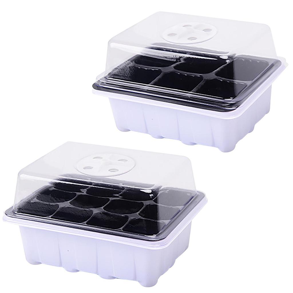 Indoor Propagation Box Greenhouse Propagation Set Tray With Lid And Ventilation