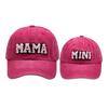 Nuovi Set di Cappellini Cool Mama Mini da Donna Bambini Ragazzi Primavera Estate Esterno Lady Femmina Ragazzo Ragazze Cappellino da Baseball per Donne