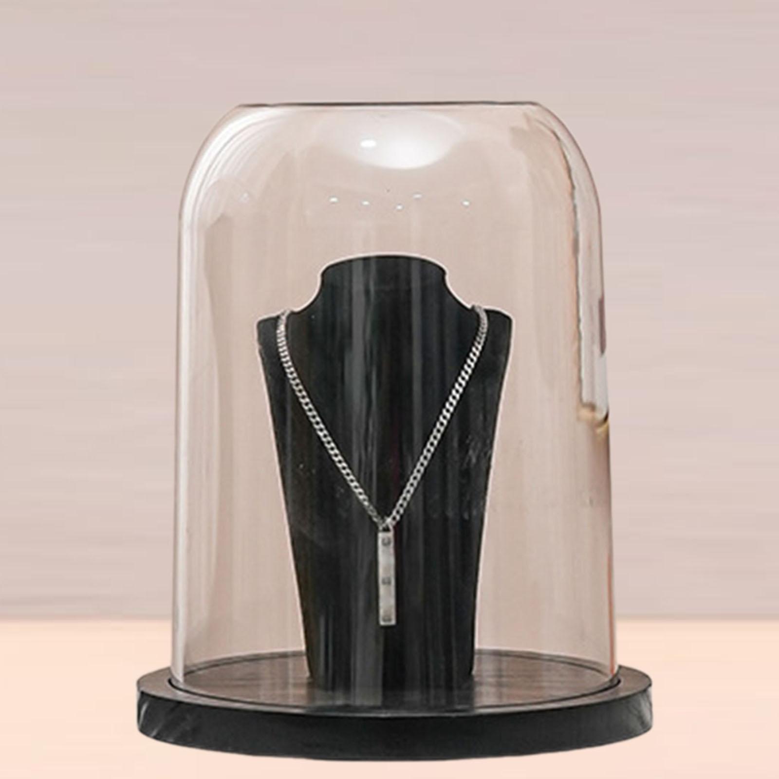 

Bell Jar Cover Showcase Empty Clear Cloche Dome Display Decorative Case for Antique Collectibles Flowers Cake Keepsakes Candles 23cmx28.4cm