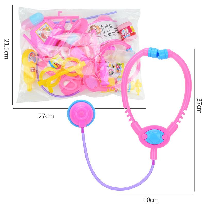 Children'S Play House Medical Equipment Set, Simulated Stethoscope, Injection, Small Doctor Role-Playing Toy