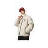 Li Ning Badfive Windproof Water-Resistant Warm Loose Fit Stand Collar Embroidered Down Jacket Men Outerwear AYMV129-1