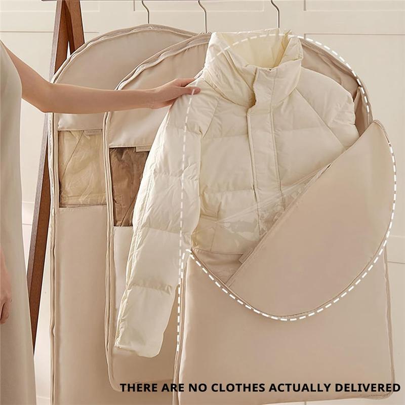 ABUL-Down Jacket Compression Bag With Self-Compressing Zipper For Efficient Clothes Storage