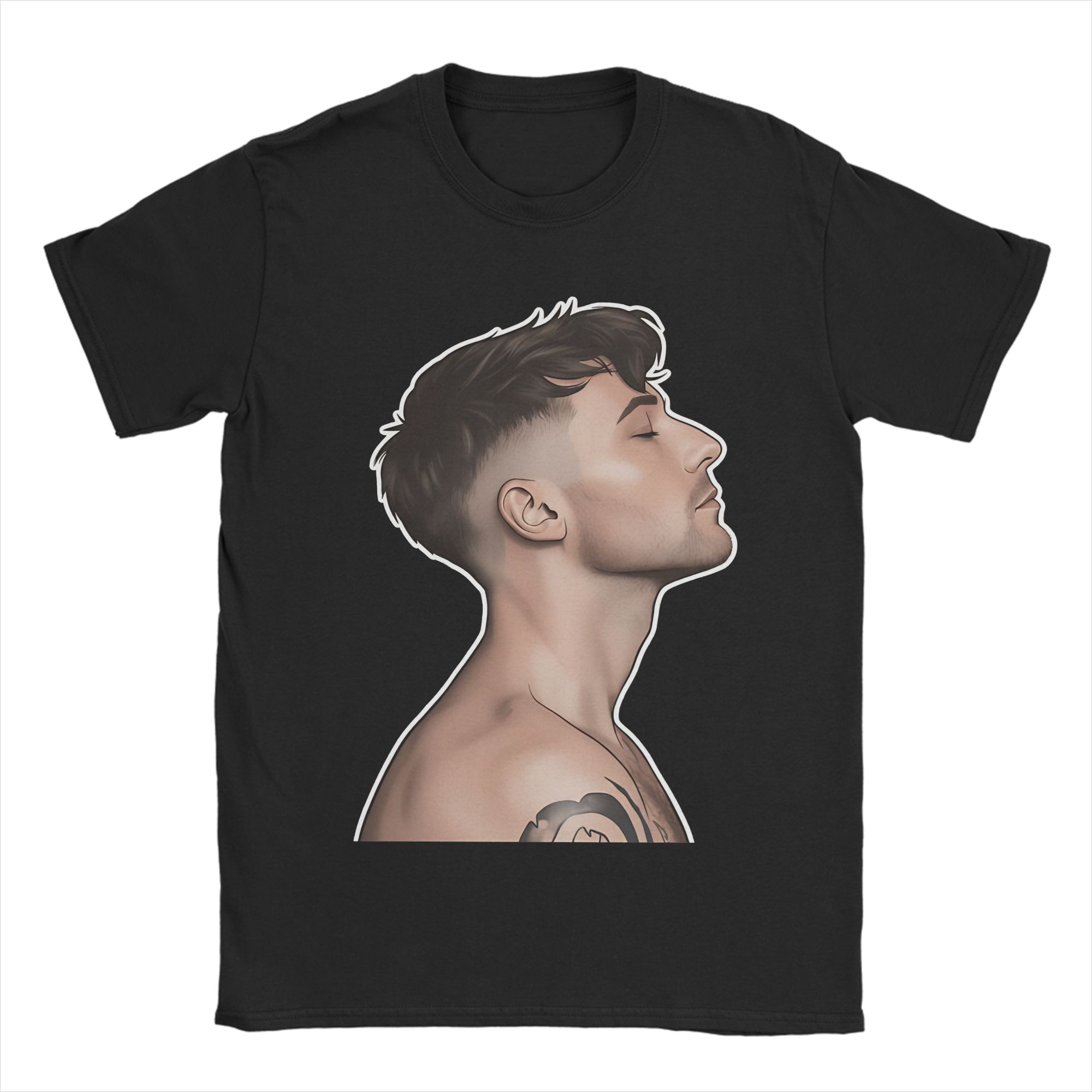Yung Lean Michael Cera Meme TShirt Men Leisure Cotton Tee Shirt O Neck Short Sleeve T Shirt Gift Idea Clothing S