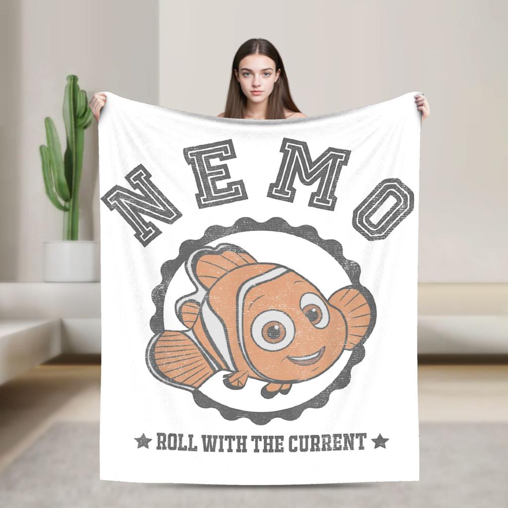 Finding Nemo Dory How Are You Graphic Blankets  Flannel Funny Soft Throw Blankets for Home Spring/Autumn Travel