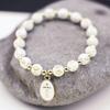  Stretch Bracelet Cross Pendant Rosary Beads Bracelet Religious Catholic Bracelet Jewelry Travel Souvenir Gift For Girl