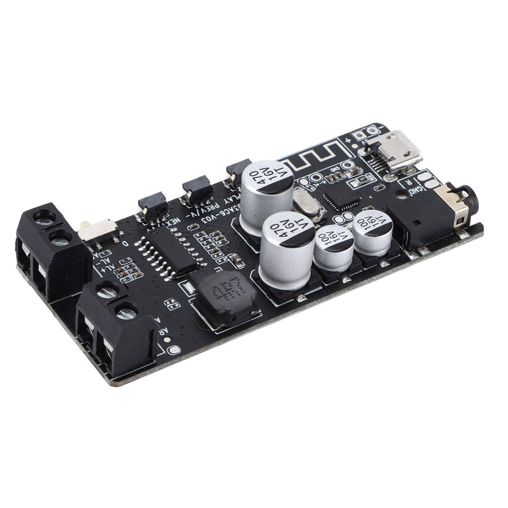 Digital Amplifier Board Wireless Stable Stereo Power Amplifier Module with Buttons For Car Computer Home Theater Audio