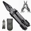 Folding Pliers Multi-Tool, Stainless Steel Pocket Tool with Bottle Opener, Screwdrivers, Crimper & Wire Cutter for Outdoor