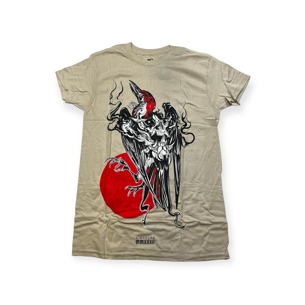 Koszulka T-shirt męski okrągły dekolt SPENCER'S nadruk M