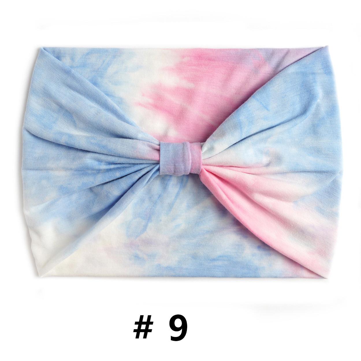 

Широкие повязки на голову с узлом для женщин, винтажный тюрбан, повязки на голову для девочек, аксессуары для волос, эластичные банданы, повязки, хлопковый головной платок