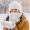 Thickened Warm Knitted Balaclava Hat Windproof Earflap Cap New Pullover Cap